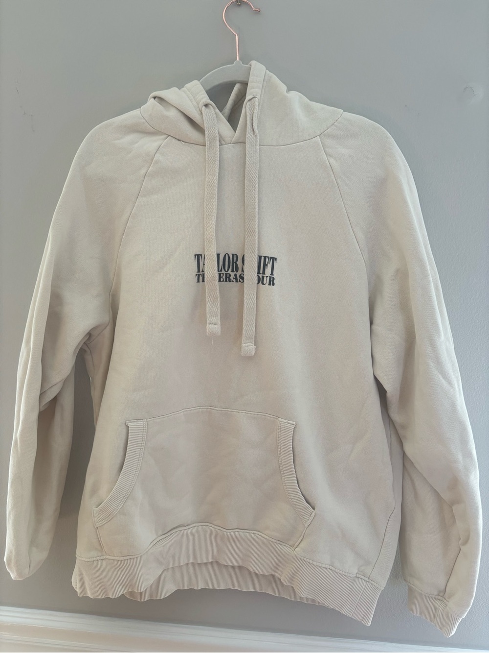 Taylor Swift Beige The Eras Tour Pullover Hoodie